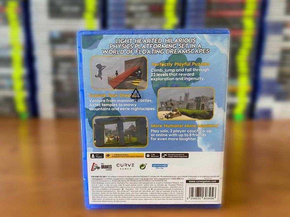 Новый диск Human: Fall Flat Dream Collection PS5 Много Игр