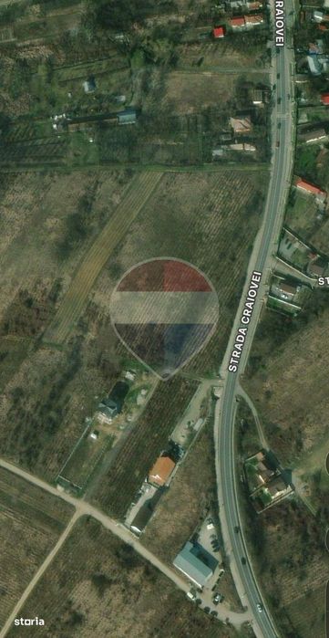 Teren Carcea / DN Strada Craiovei,intravilan 2000mp