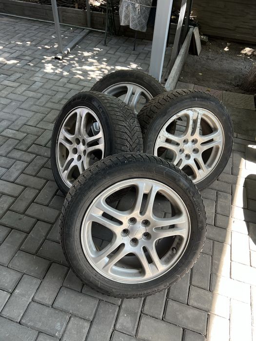 Диски с резиной на субару r 17