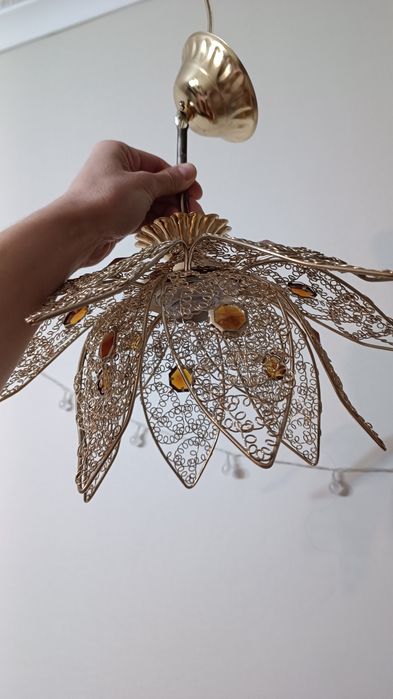 Люстра Золотой Лотос