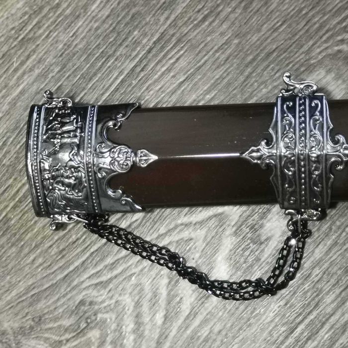 Gladius Гладиус Тежък Стоманен Римски Меч с ножница SPQR