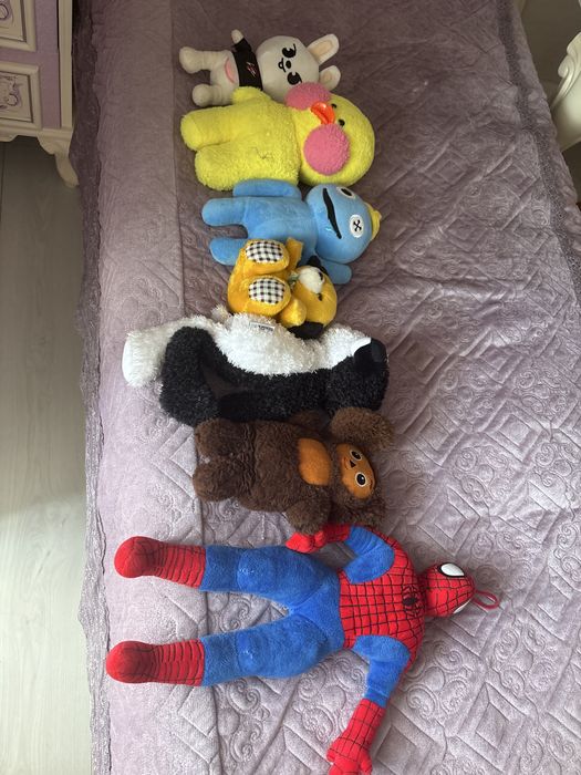 почти новые мягкие игрушки