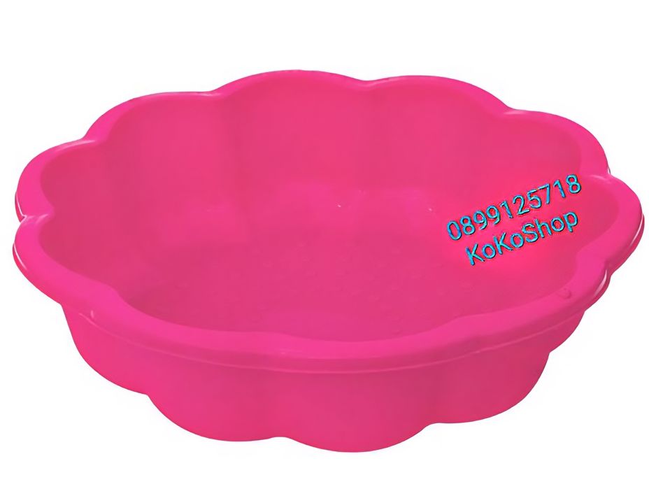 Пясъчник - 75 х 20 см. розов, син, пластмасов пясъчник