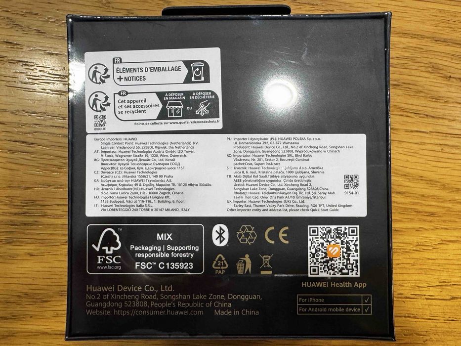 Huawei Watch GT6 Pro 46mm black запечатан с гаранция БГ Оператор