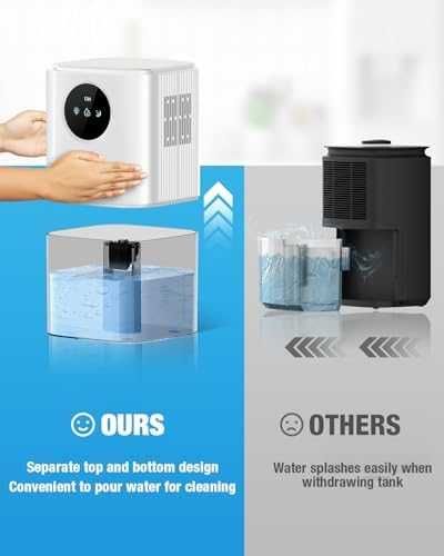 Homtronics влагоуловител 1700ml с таймер тих