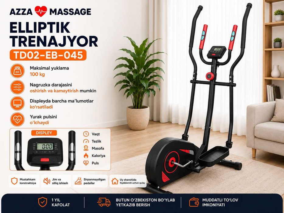 Fitness zalga vaqt yo'qmi? Velotrenajor sizning uyingizda!