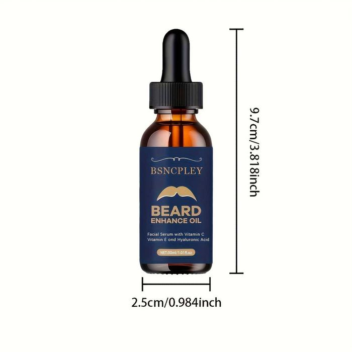 Серум за брада: 100% натурален, бърз резултат до 4 седмици!