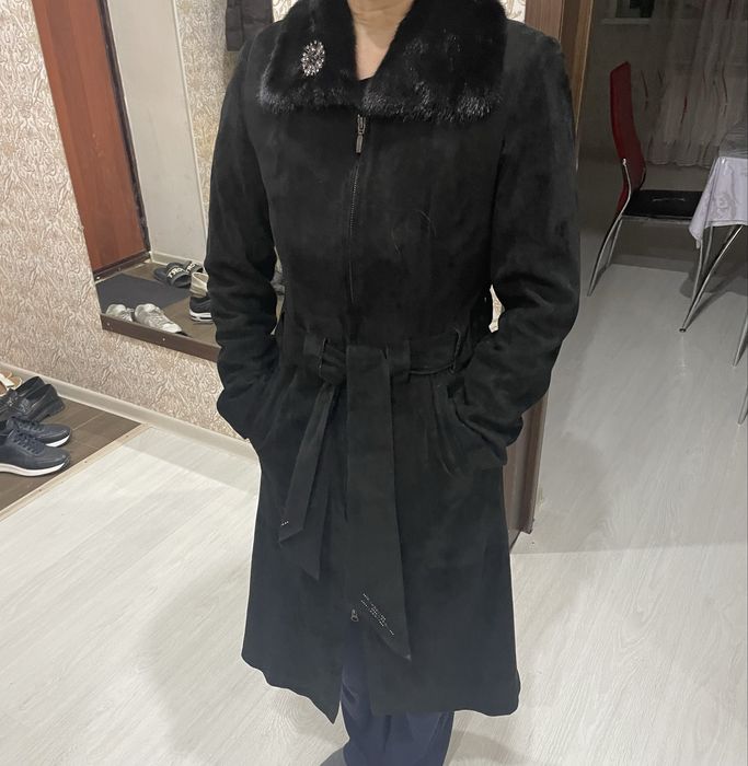 Продам замшевая плащь