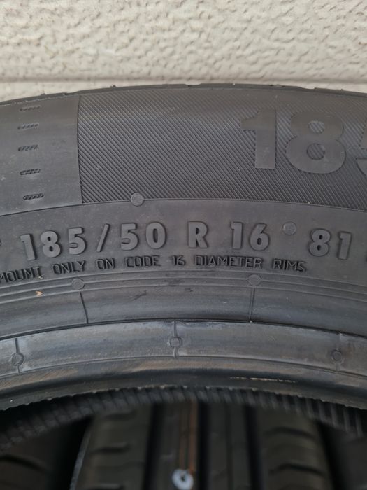 Нови летни гуми 4 броя CONTINENTAL ContiEkoContact5 185 50 R16