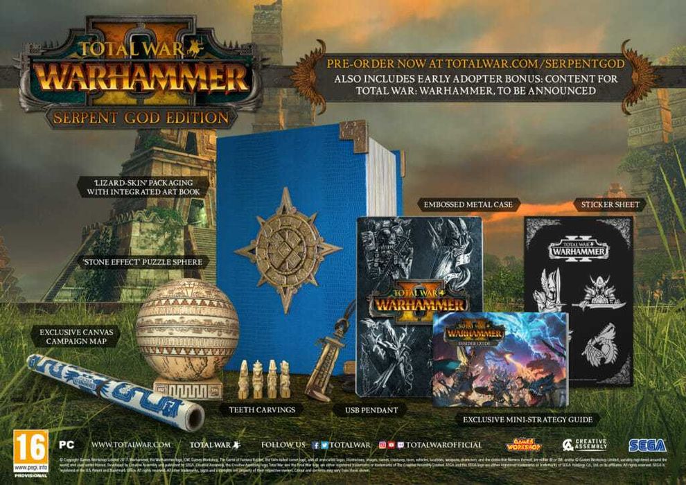 Total war Wathammer 2 Serpent god edition