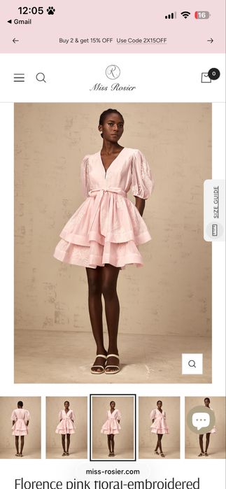 Оригинална рокля miss rosier