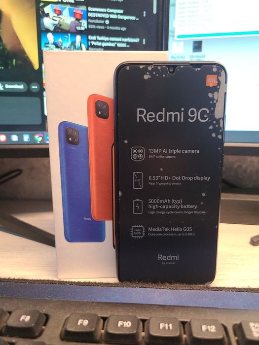 Redmi 9C 4/64GB sotiladi