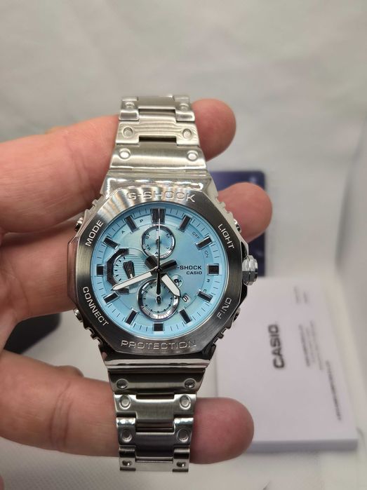Ceas Sport Barbatesc Casio g shock GMC B2100 Silver ciel ,Nou,Garantie 2 ani