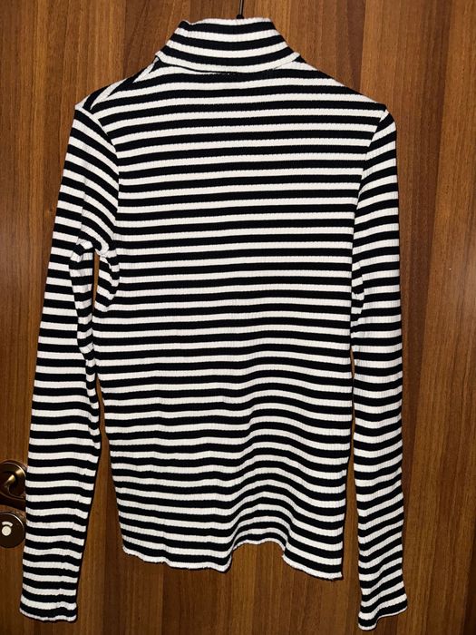 Блуза с поло яка massimo dutti
