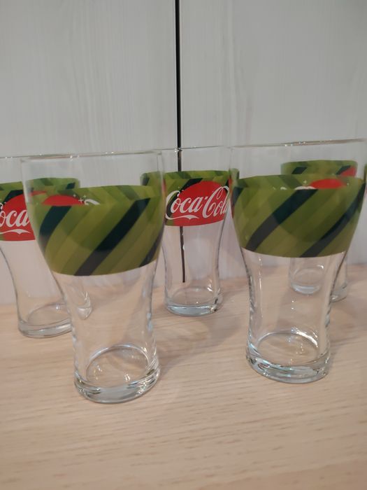 Set de 6 pahare coca cola