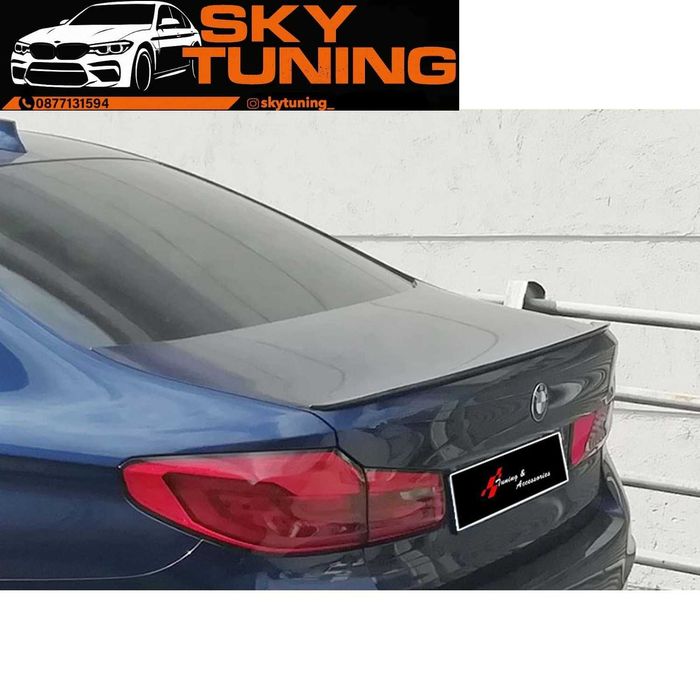 Bmw G30 M performance lip Бмв г30 М перформънс лип добавка багажник