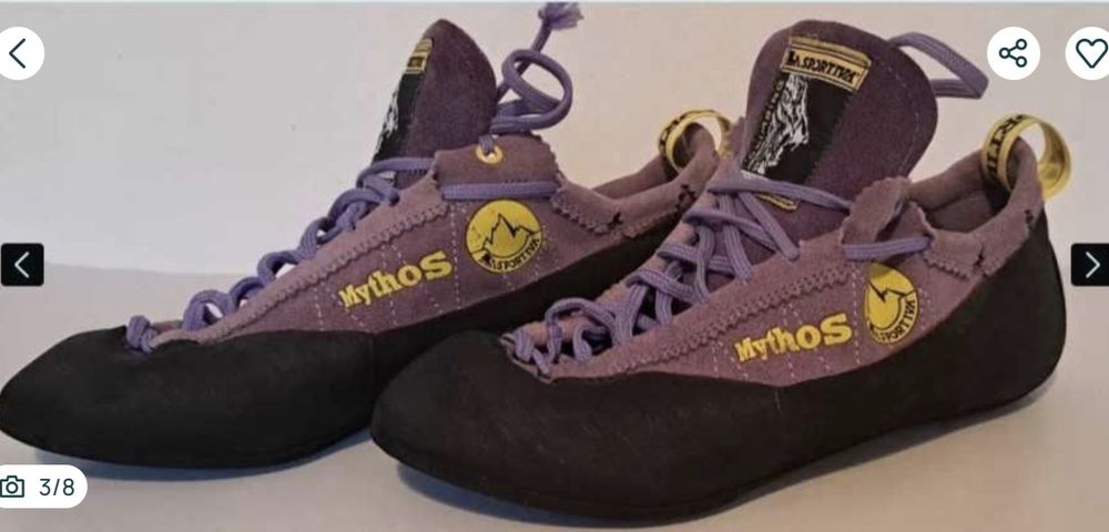 Espadrile escaladă / pantofi cătărare La Sportiva Mythos mărime 44 1/2