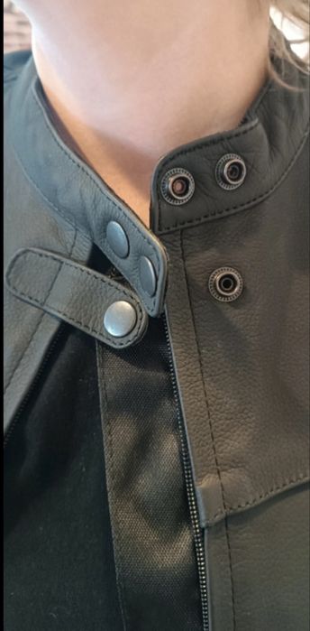 Geaca moto dama piele L