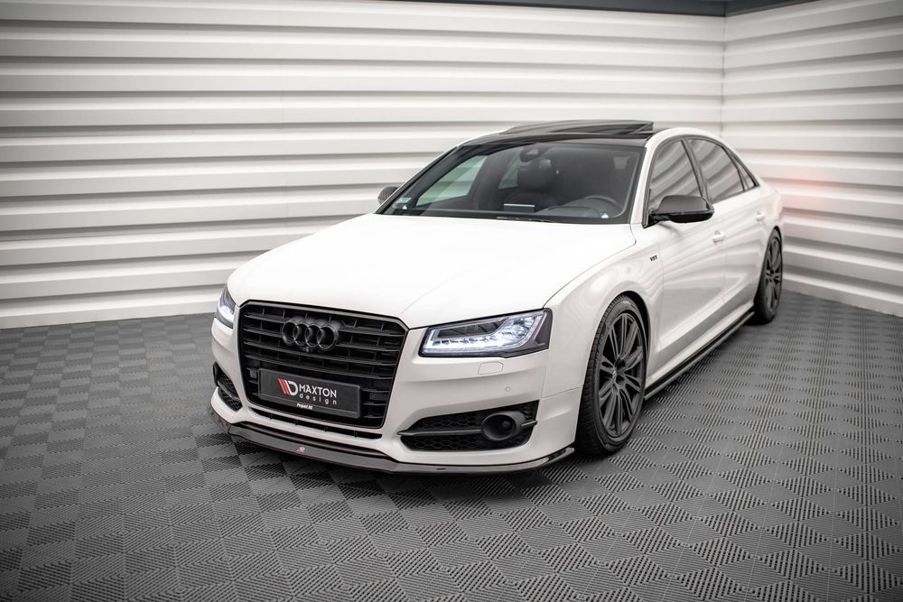 Спойлер за предна броня Maxton design за Audi S8 D4 (2015-2017)