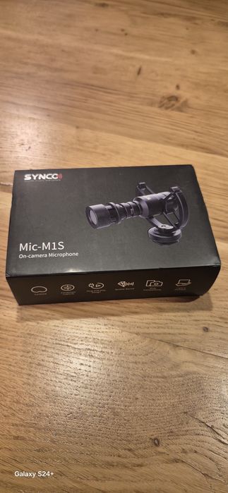 Microfon Cameră / Telefon SYNCO Mic-M1S - Impecabil, în Cutie