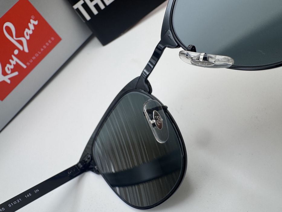 Ochelari de soare RAY BAN 3716 Clubmaster Metalici Noi