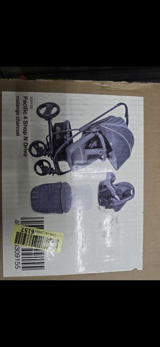 Бебешки количка 3в1 Hauck Pacific 4 Shop N drive