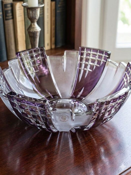 Bol/Fructieră cristal lux Caesar Crystal Bohemia, model Metropolis