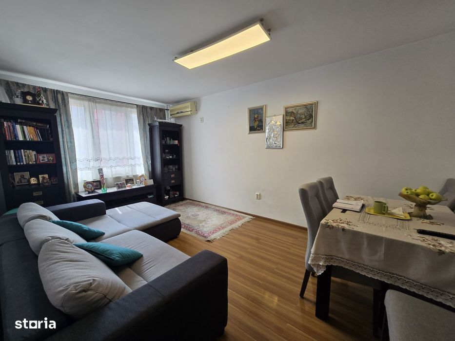 Ap. 2cam,dec,renovat total,et.5,bl.reabilitat,1 min distanta metrou — fotografia 1