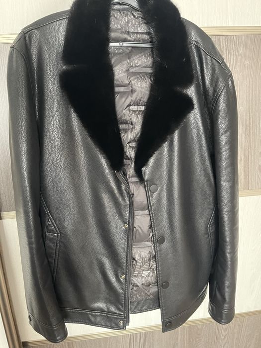 Куртка с норковым воротником