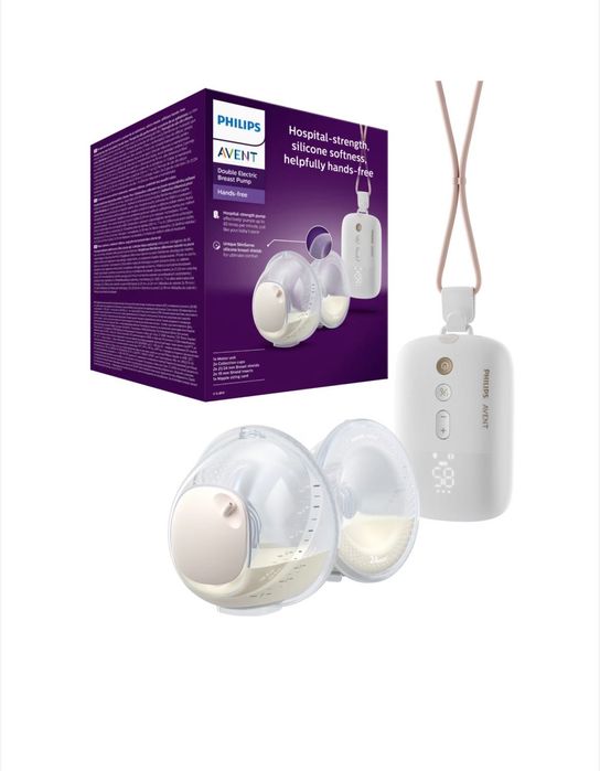 Philips hands free двойна електрическа помпа за кърма