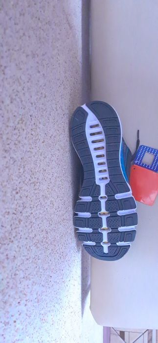 Кроссовки синий серый