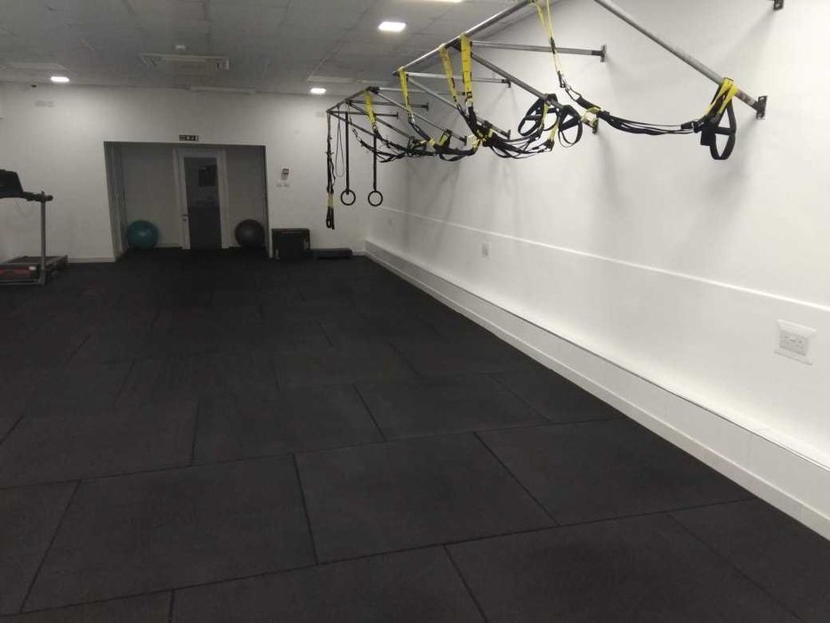 Гумени Фитнес Плочи - Настилки 100х100 см, Дебелина 2 см, Настилка