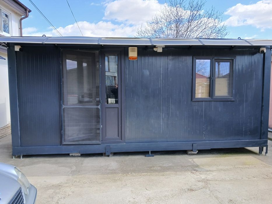 Container modula 6x2,4m complet echipat