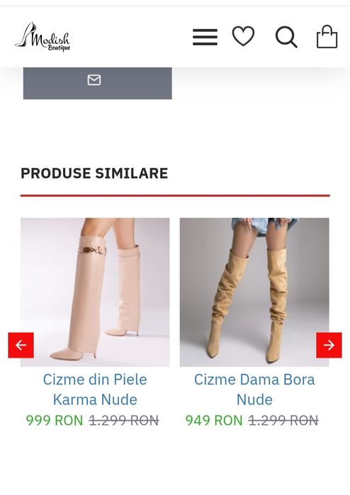 Cizme lungi Modish Boutique