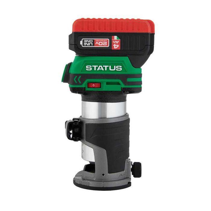 Акумулаторна челна фреза Status безчеткова , RH750BL 20V , 6 мм, 8 мм