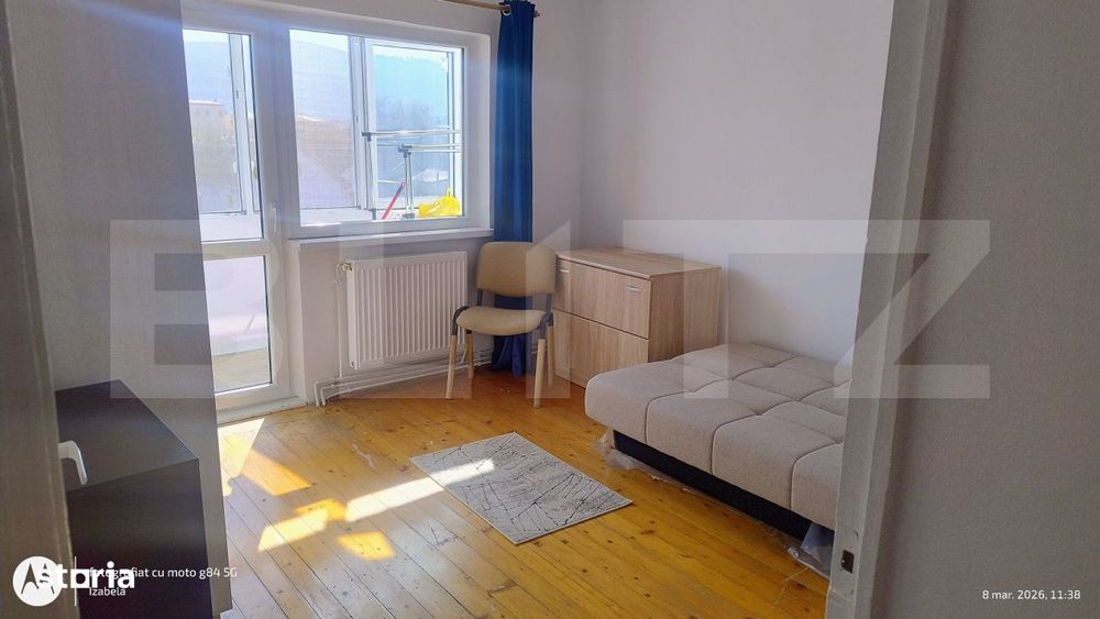 Apartament 2 camere decomandat cu 2 balcoane, zona linistita – oport