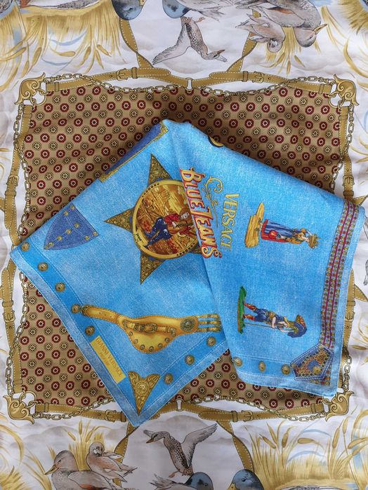 Bandana esarfa bumbac Versace