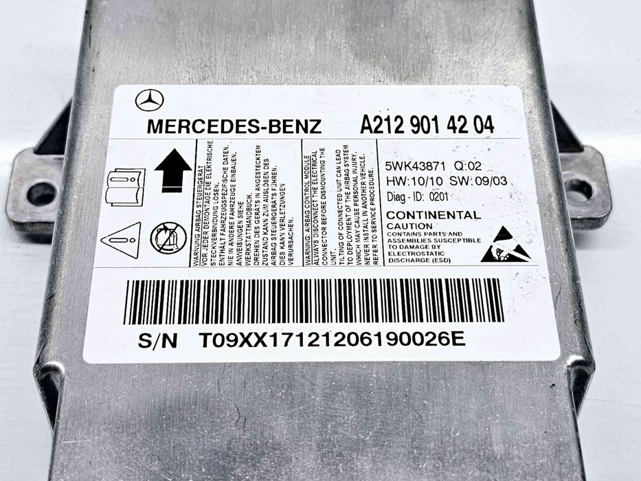 Calculator airbag Mercedes Clasa E (W212) AMG [Fabr 2009-2016] A212901