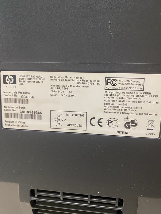 HP Color LaserJet CM2320fxi MFP