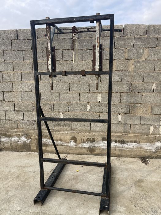 Турник ручной работы