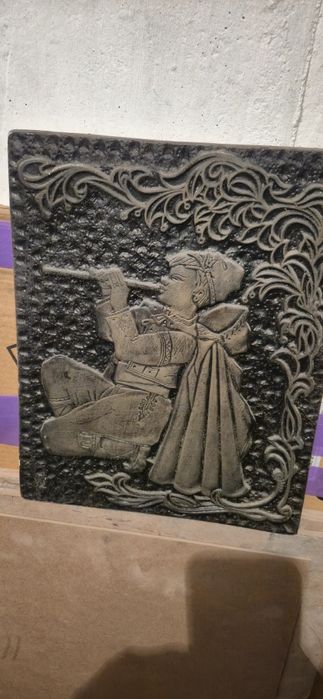 Картина /и гипсови ретро