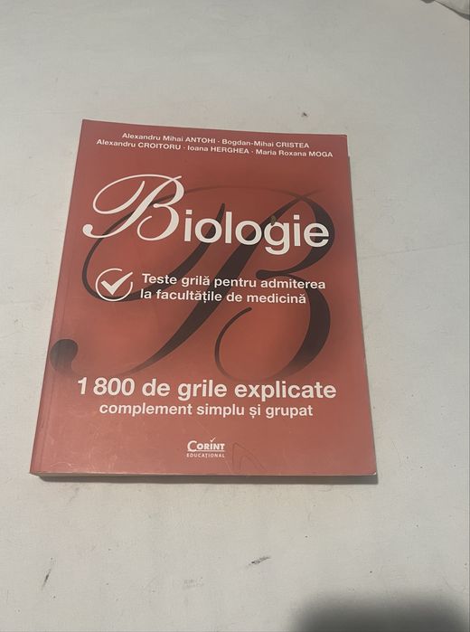 Vand culegere teste medicina CORINT