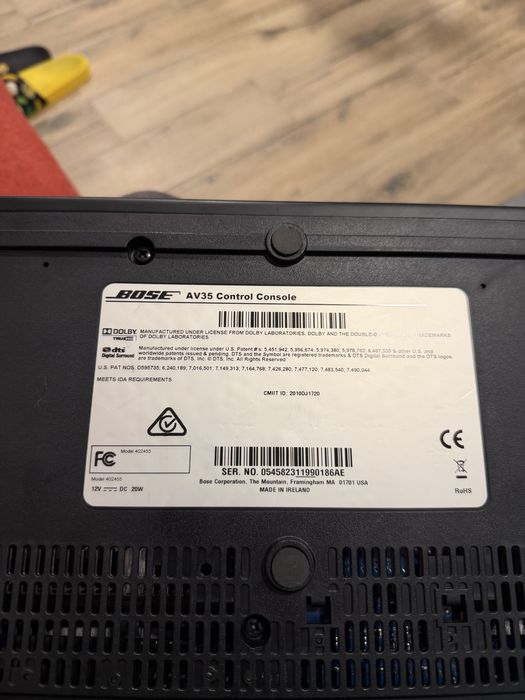 Vand Bose lifestyle v35 5.1