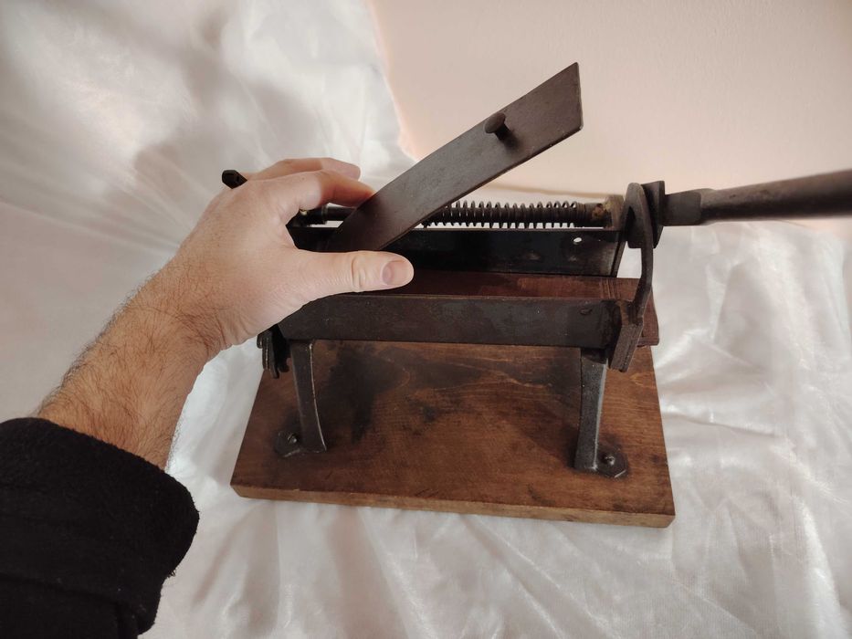 Tăietor, ghilotina tutun, trabucuri, antichitate,