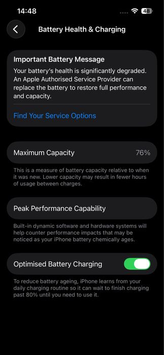 Iphone 13 pro 128GB silver