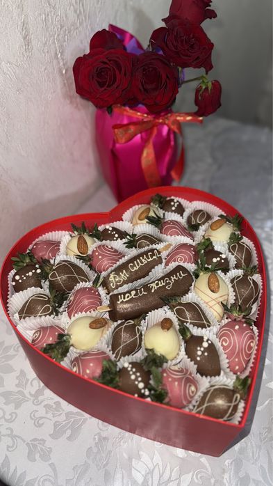 клубника в шоколаде Атырау
