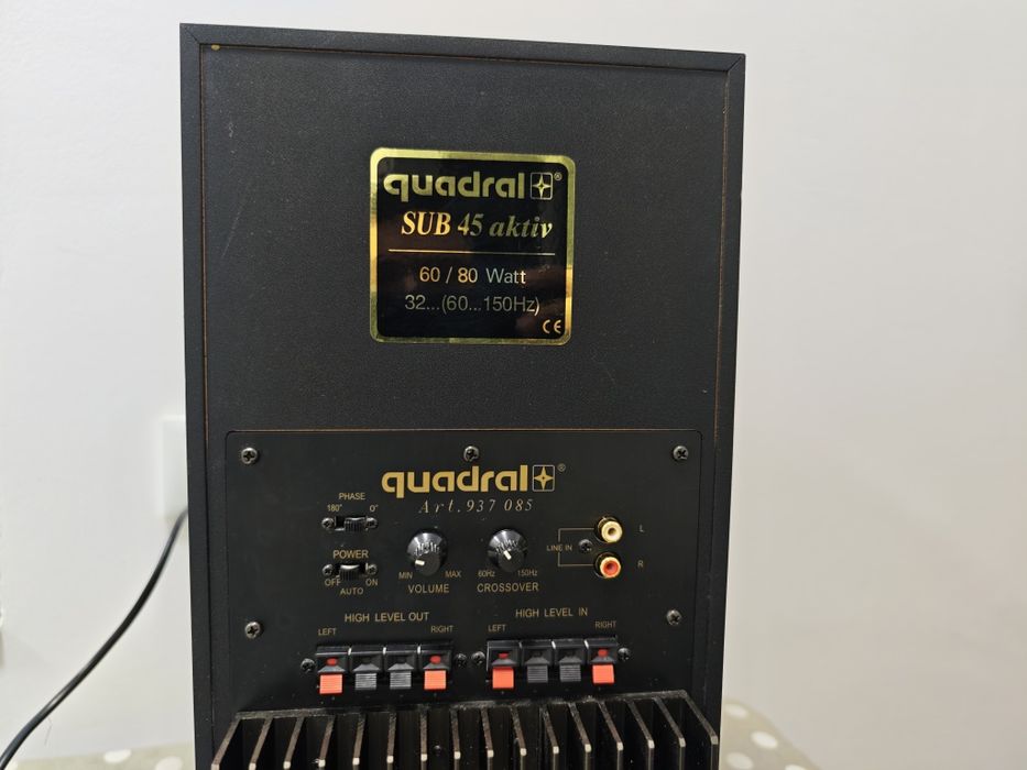 Subwoofer Quadral SUB 45 activ