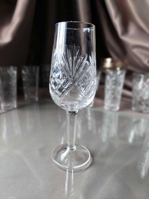 Хрустальные фужеры 6шт