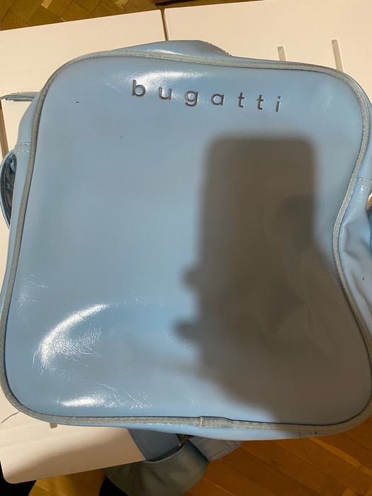 чанта Bugatti sky blue цвят