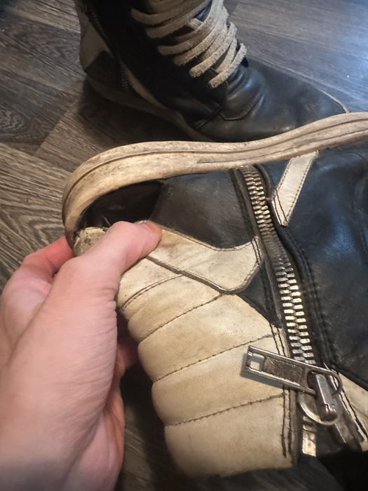 rick owens geobasket